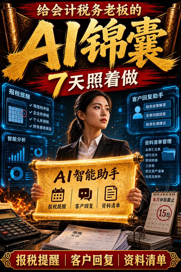 会计税务 AI 锦囊