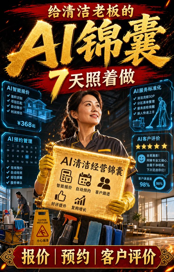 清洁 AI 锦囊