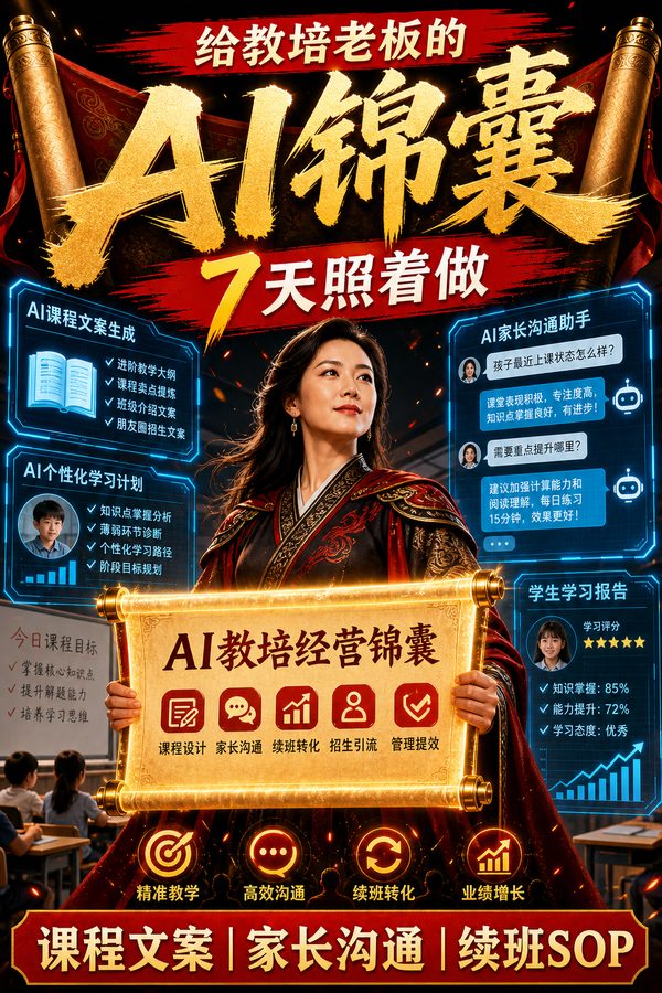 教培 AI 锦囊