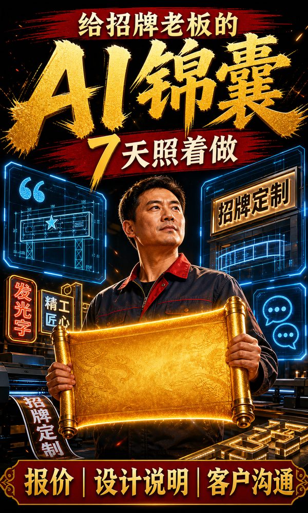 招牌 AI 锦囊