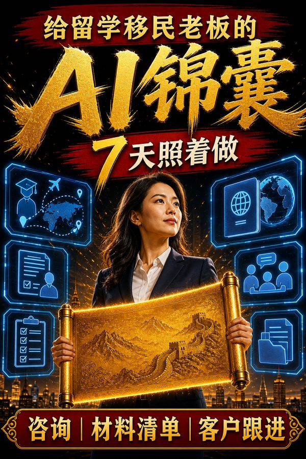 留学移民 AI 锦囊
